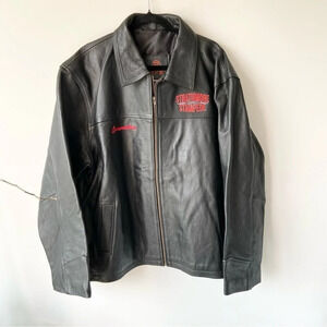 Roper Strathmore Stampede Western  Leather Jacket